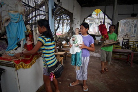 Buddhist charity comes to Philippine church's rescue
